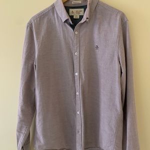 Casual Penguin Button Down